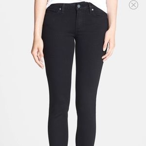 Black Paige Verdugo ultra skinny jeans